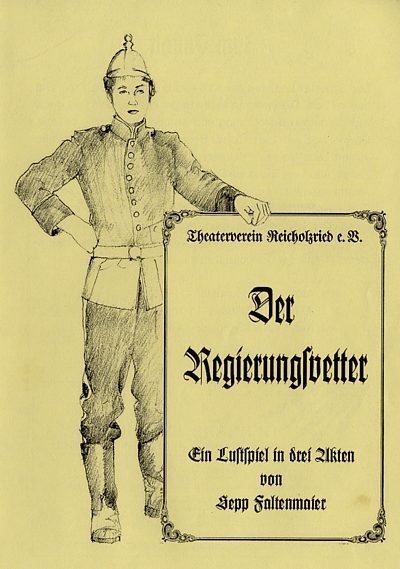 Der Regierungsvetter - Titelbild